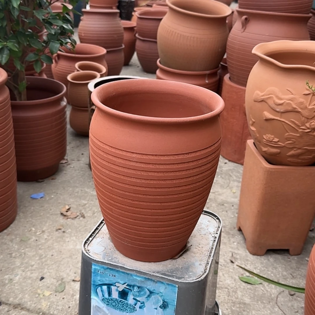 【闪购商品】紫砂花盆口20高25