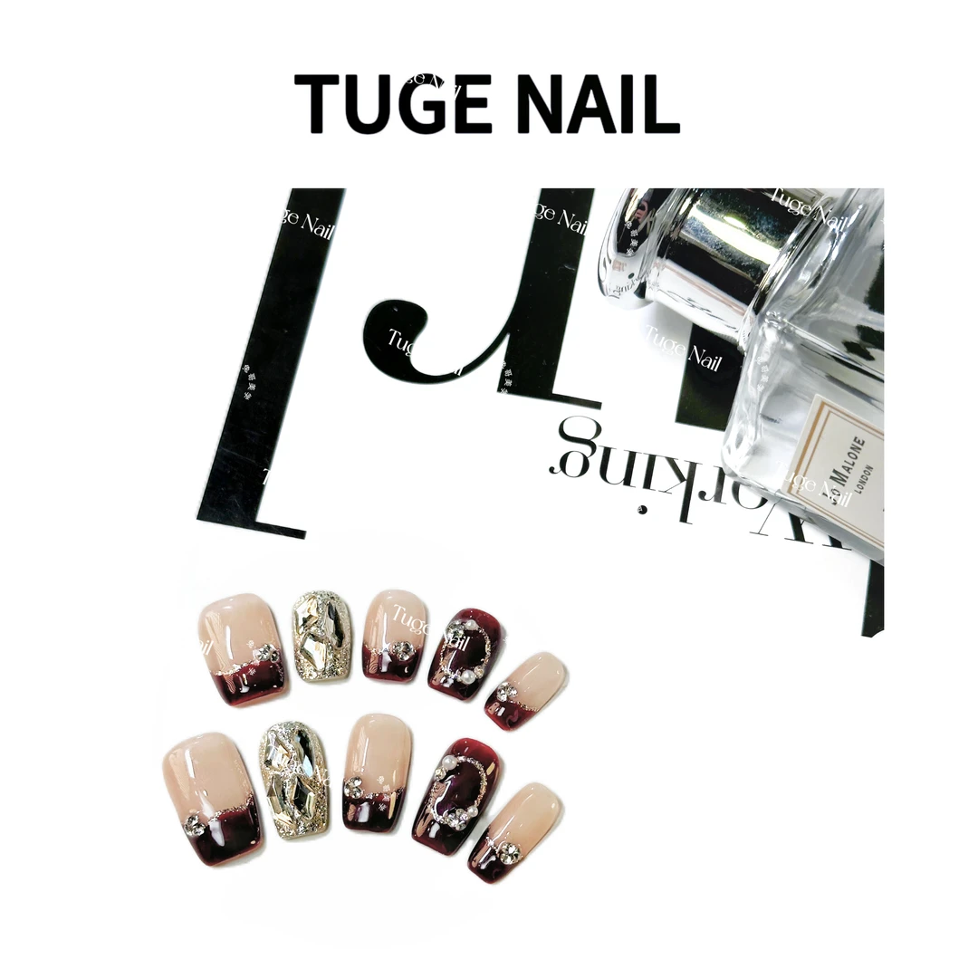 TugeNail “万人迷”秋季美甲高级复古极简小众设计师美甲MM
