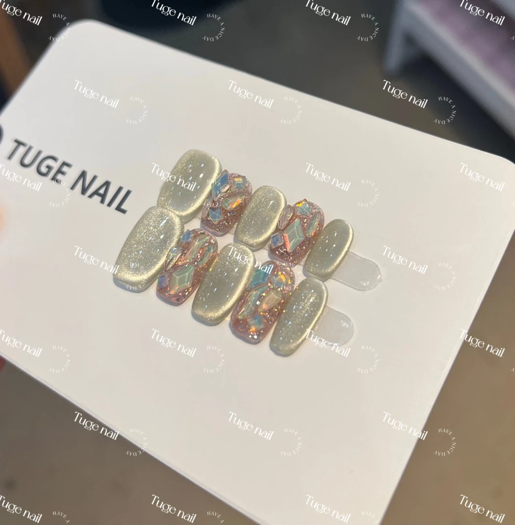 TugeNail  威尼斯（国华钻）高级复古极简小众设计师美甲-小然