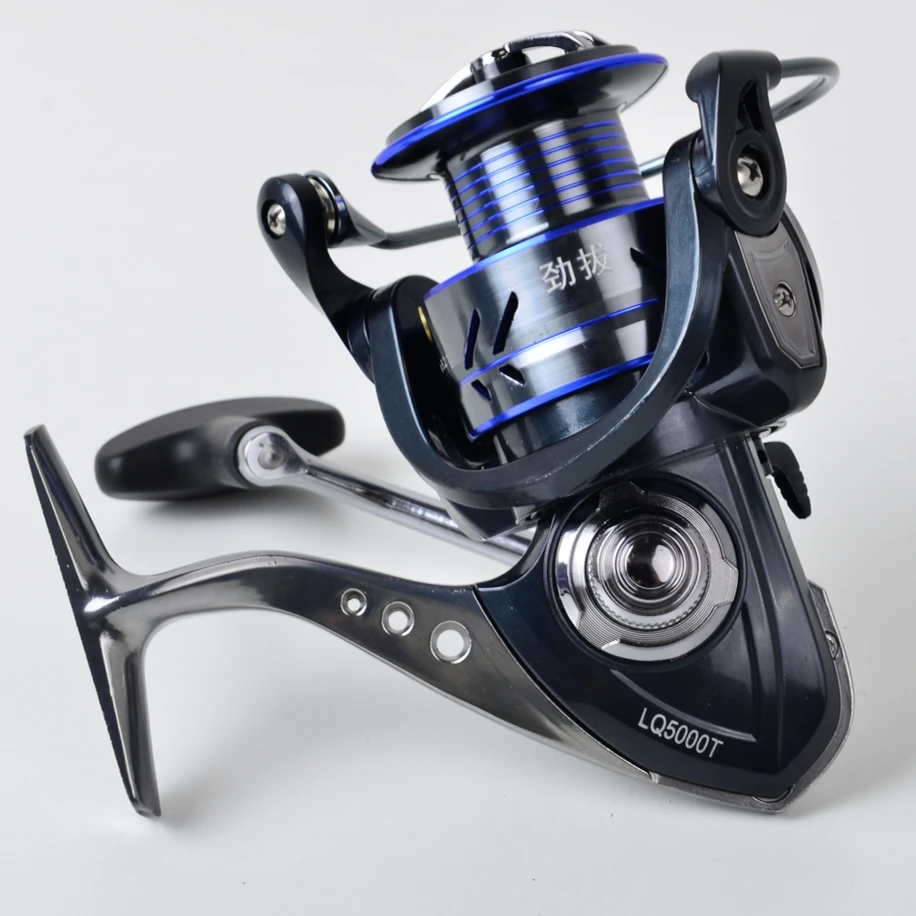 新品旋入式无间隙金属纺车轮 防海水 全密封轴承渔轮 纺车轮