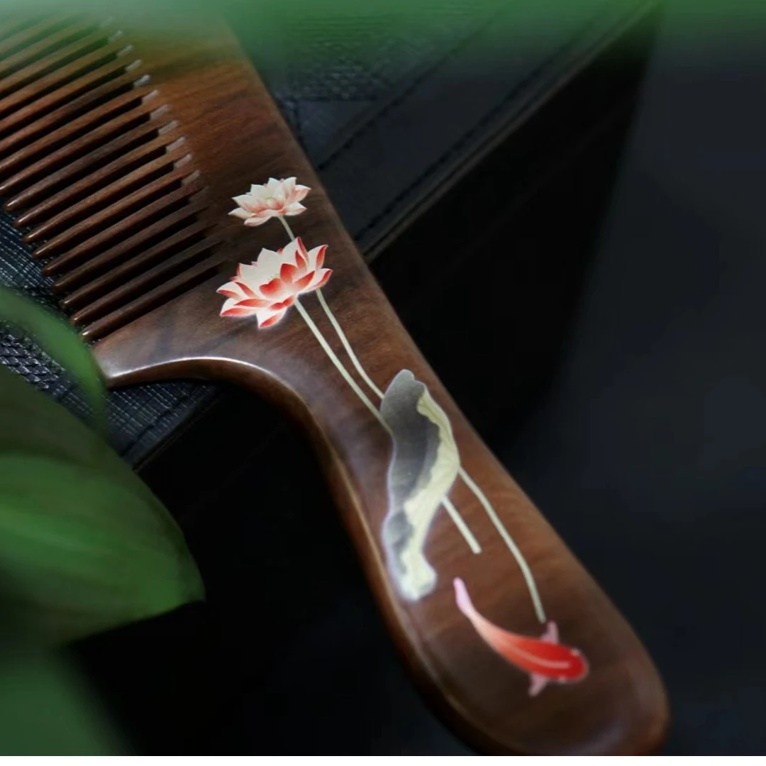 精品桃木梳子（多样性发货，拍一发一）