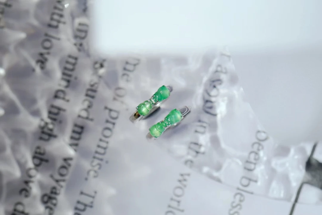 【经典耳扣】18k金双葫芦懒人款耳扣