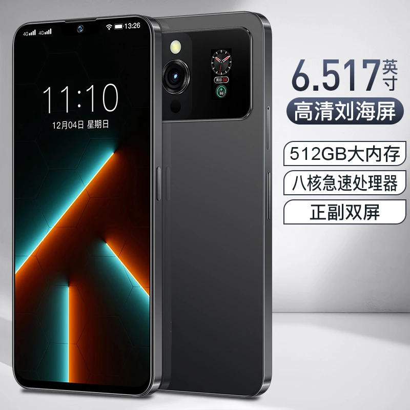 【原装正品】高端商务智能手机双卡双待正副双屏人脸识别