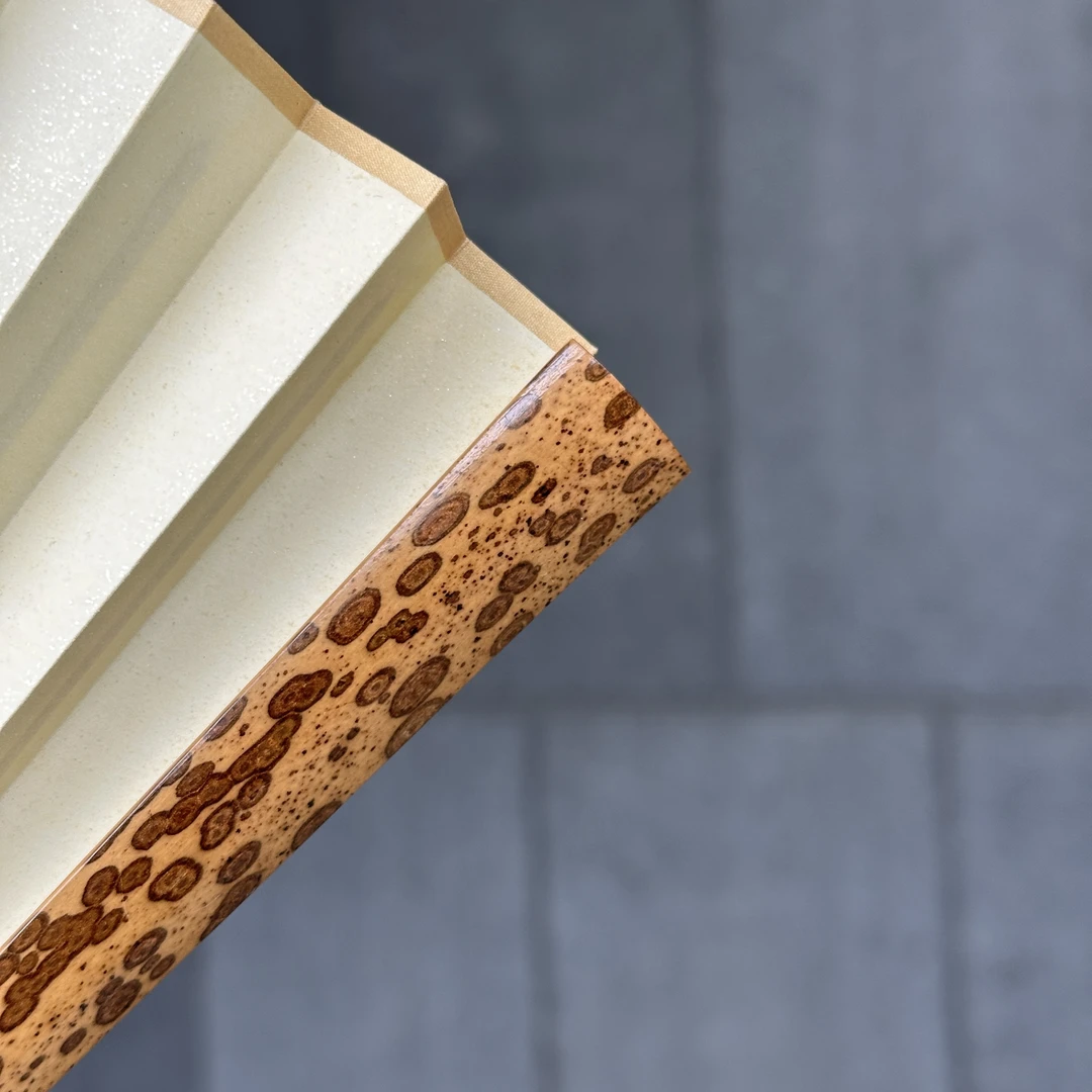 杨记扇庄｜9.5寸16方2.0九嶷扇老梅鹿竹折扇扇子骨｜古方美人肩苏工