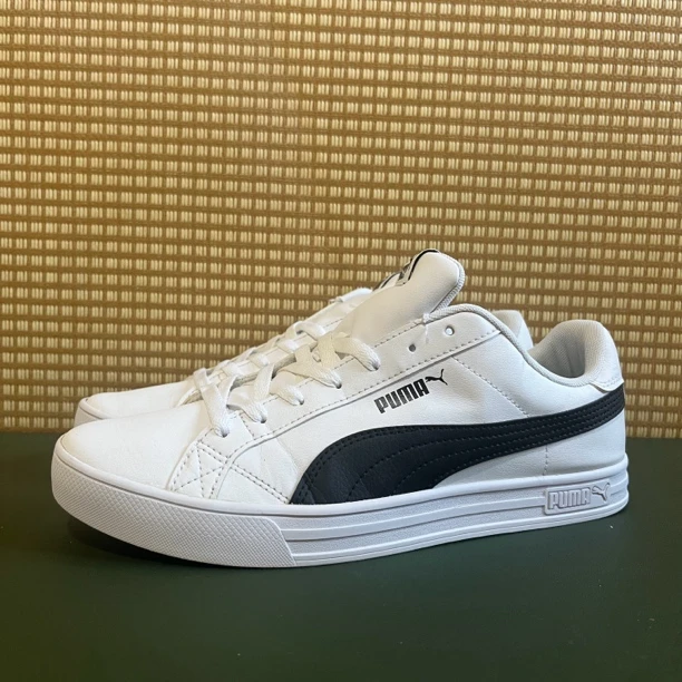 42码 彪马V3低帮板鞋白黑 市价799 无原盒 99新