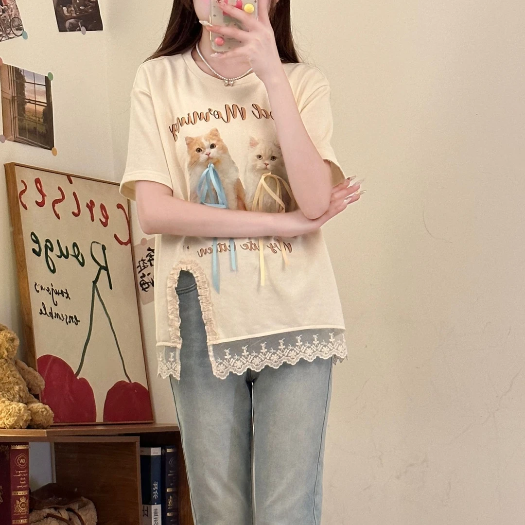 栗子果泥单拍 织物猪原创 学院风牛仔裤显瘦设计感气质JK制服cos