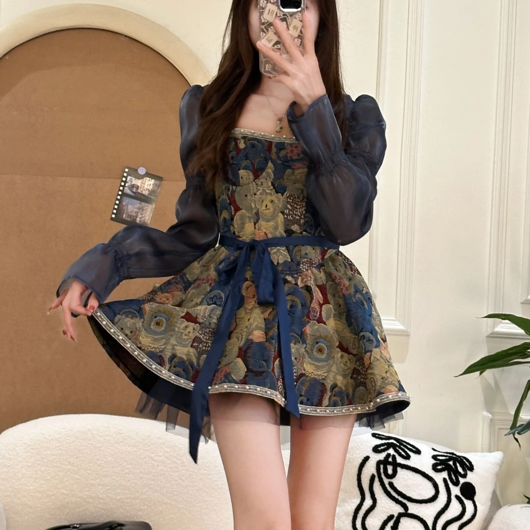 奥黛丽日记 织物猪原创 美式复古收腰显瘦俏皮灵动JK制服cos春日