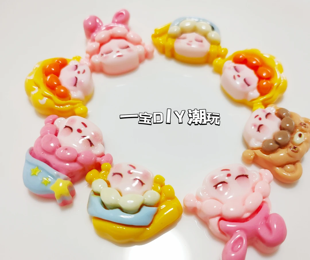 【小卡直播代拆】手工DIY卡通小发卡碎发夹刘海小夹子女童韩版ins