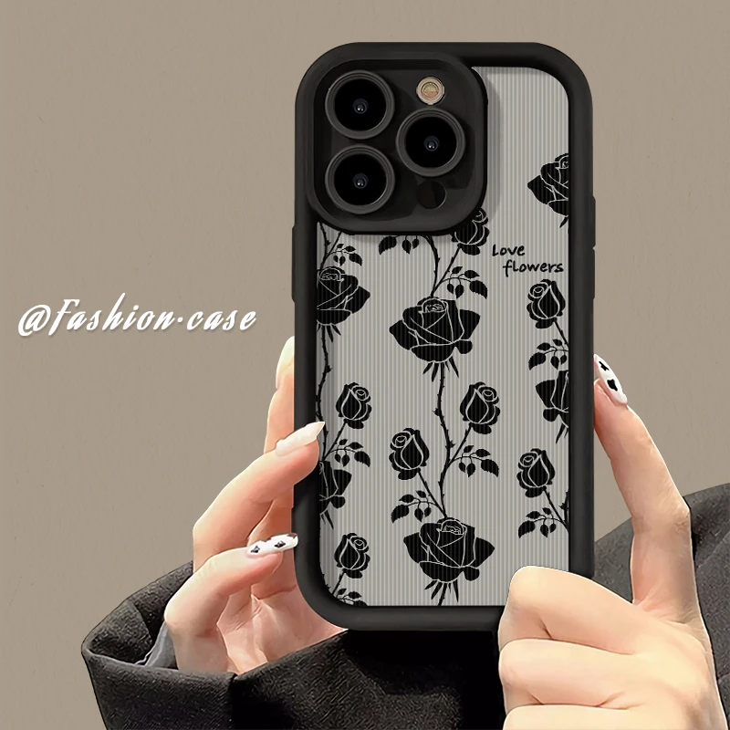 适用于苹果华为OPPO小米VIVO高级感潮时尚竖皮LJ阶梯手机壳AA0006
