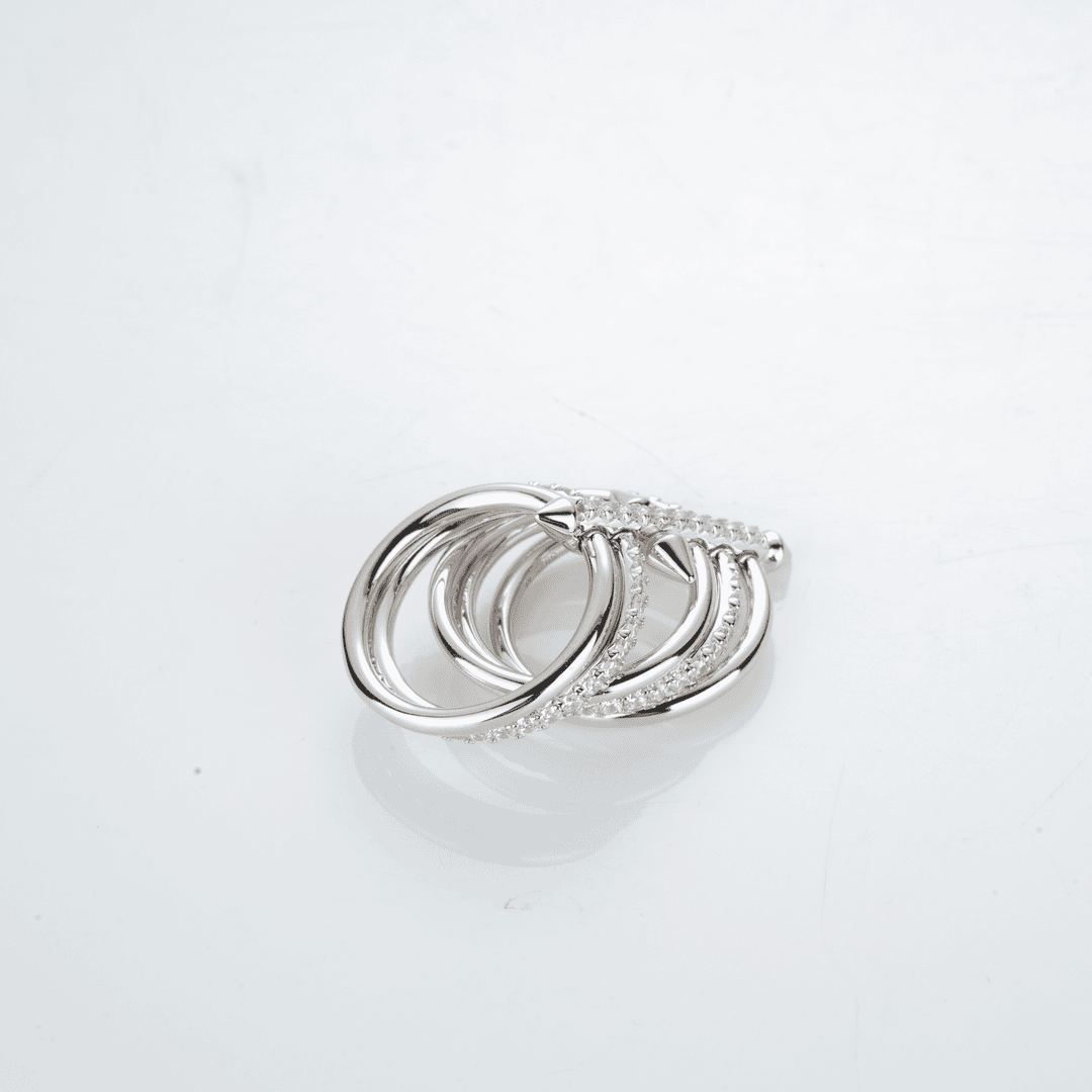 925银合成锆石戒指 1729-白色满钻指环豪镶百搭戒指