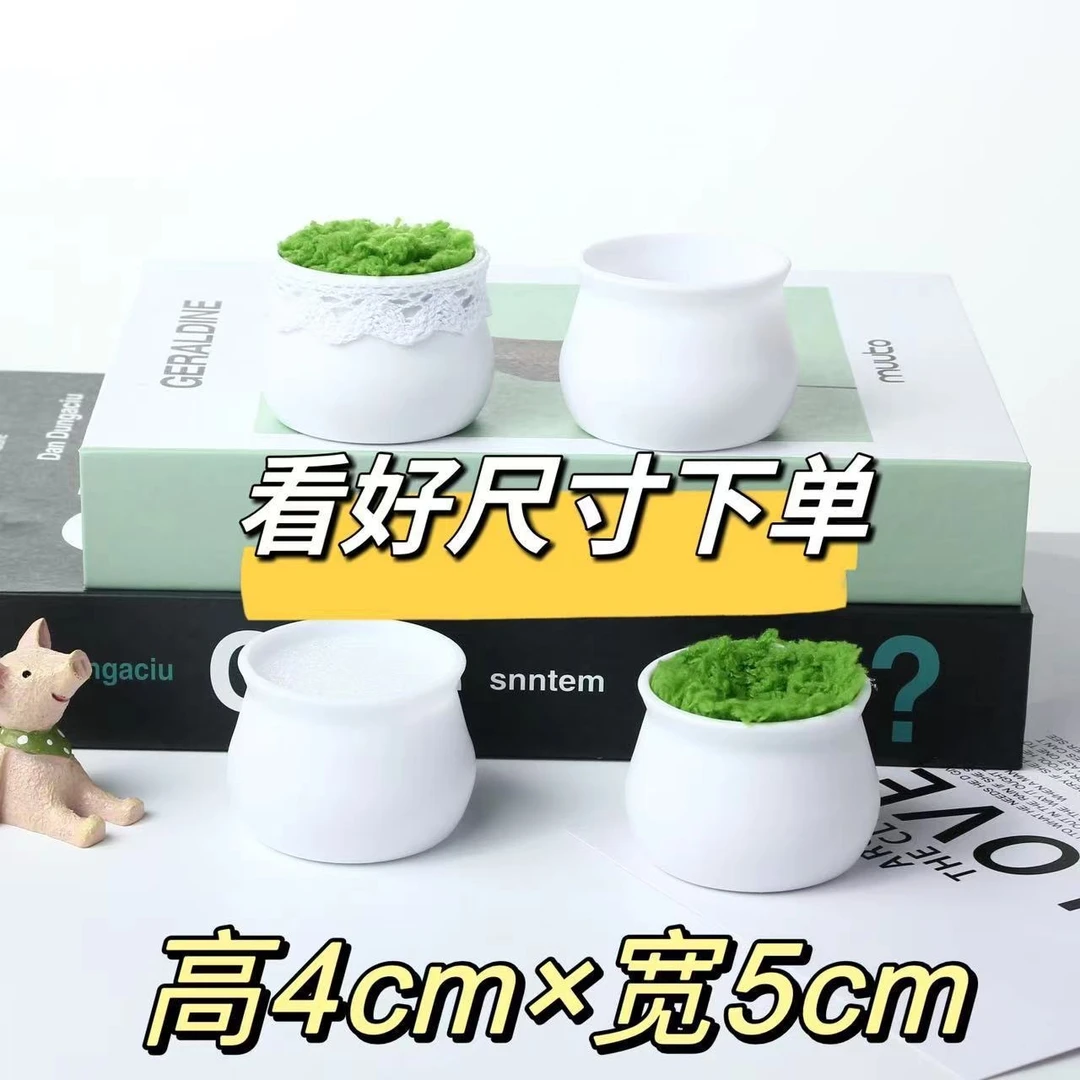 【年底清仓】迷你花盆 小盆栽 防摔花盆 手工DIY