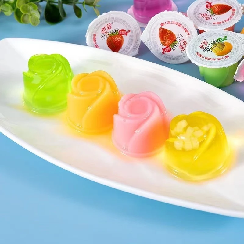 乳酸水果味营养果冻果冻独立小包装批发整箱儿童休闲小吃果冻散装