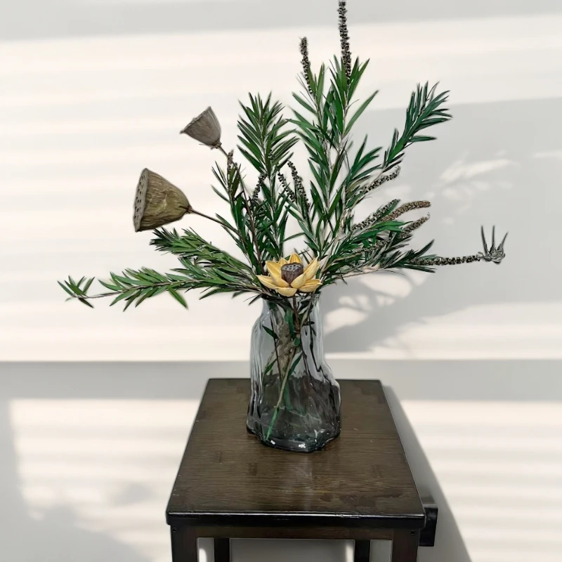 江南/禅意新中式意境感茶桌永生花