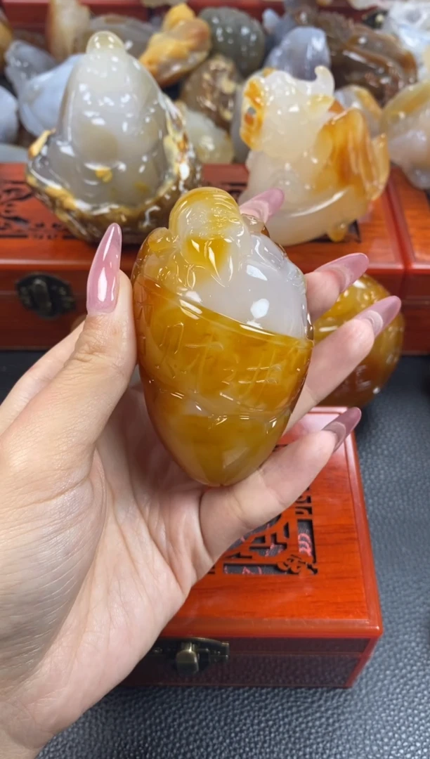 【闪购商品】玛瑙/玉髓手把未镶嵌1