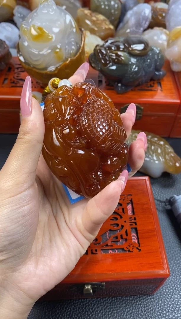 【闪购商品】玛瑙/玉髓手把未镶嵌1