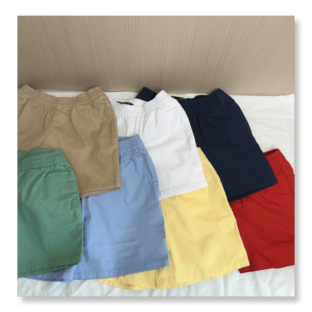 （2）儿童经典款休闲短裤小标