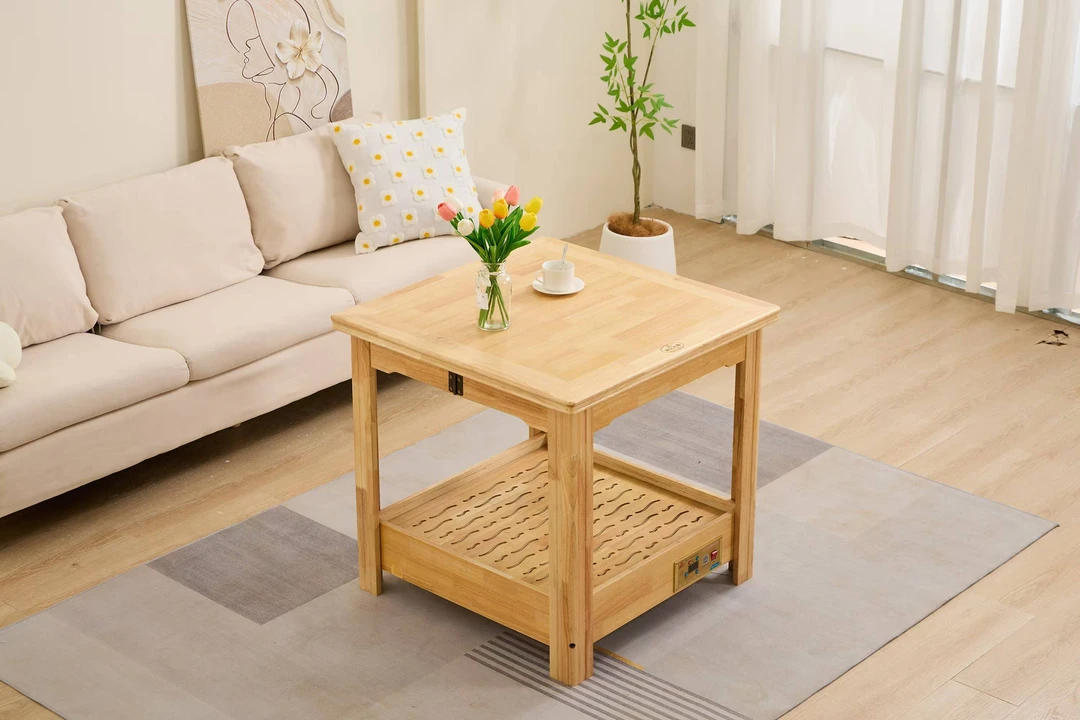 火箱 湘周记烤火桌 多功能可烘衣可拆分取暖桌 52厘米长宽烤火箱