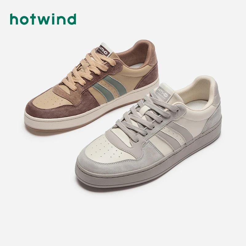 热风2024年秋季新款男士时尚休闲鞋H14M4731