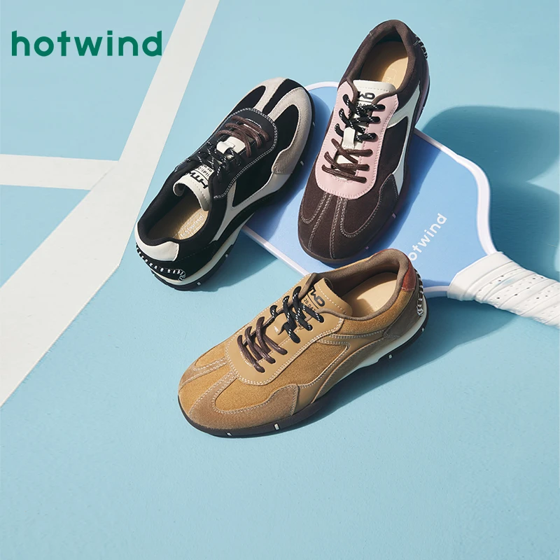 【衣璇儿专属】热风2025年春季新款女士时尚休闲鞋H11W25509