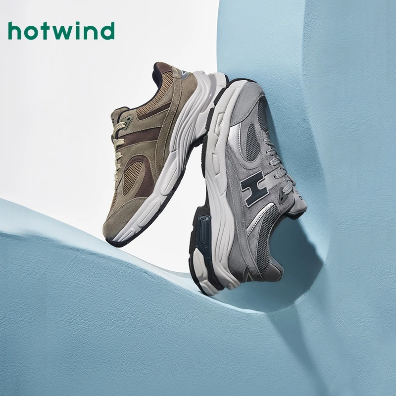 【衣璇儿专属】热风2025年春季新款男士时尚休闲鞋H42M25102