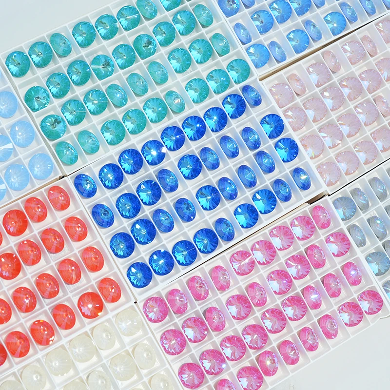 奥地利正品华子1122卫星石6mm尖底SS29轻奢水晶钻美甲饰品