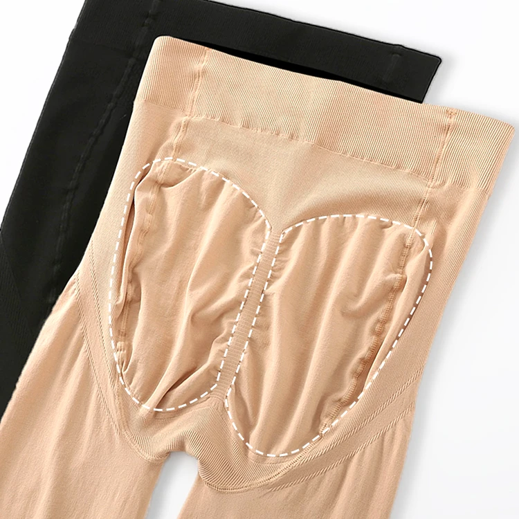 连裤袜春秋薄款特大码加肥胖mm200斤女不掉档肉色打底丝袜不掉裆