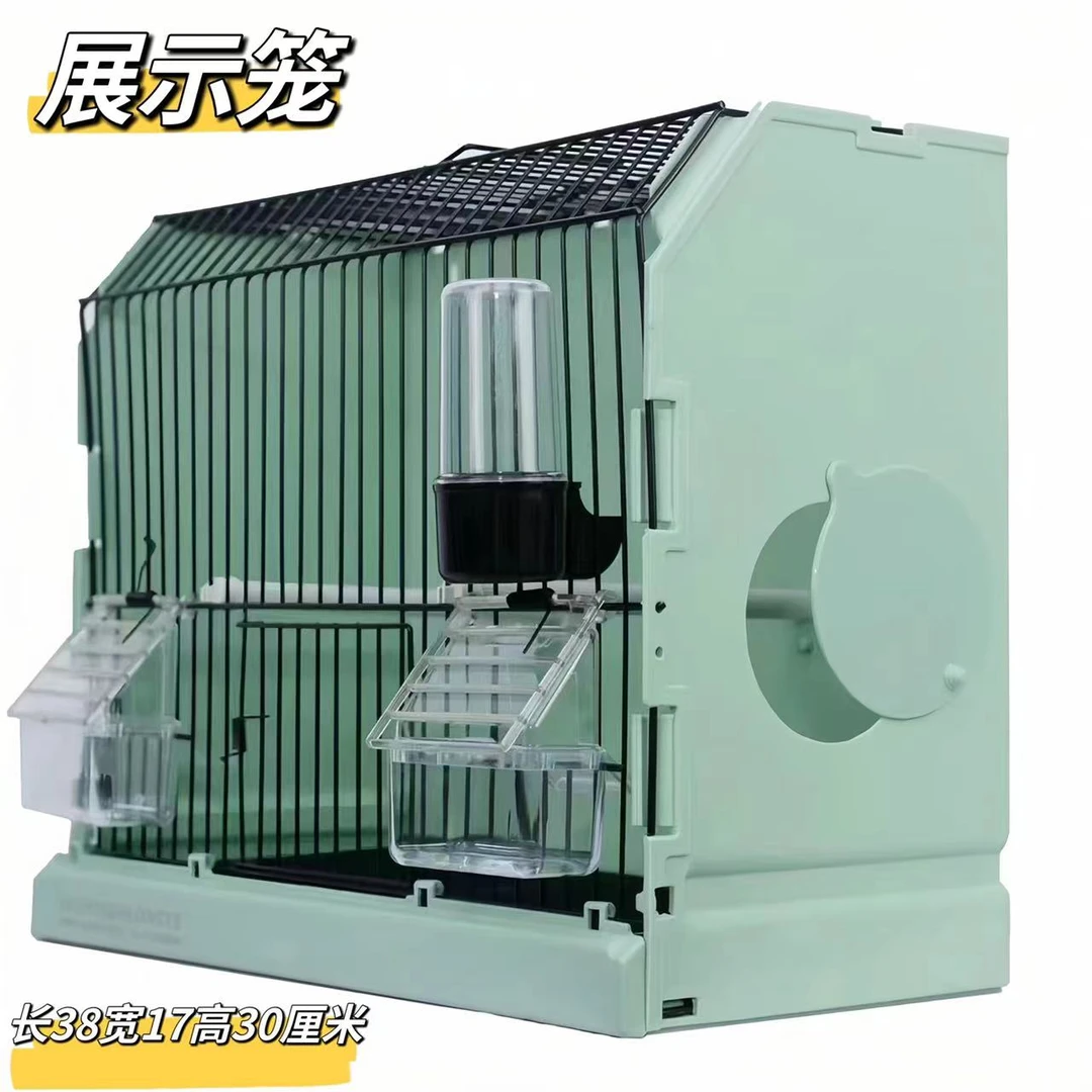 袁元鸟笼展示笼 欧式观赏鸟笼 拍照笼 展示鸟笼 养鸟笼  高端鸟笼