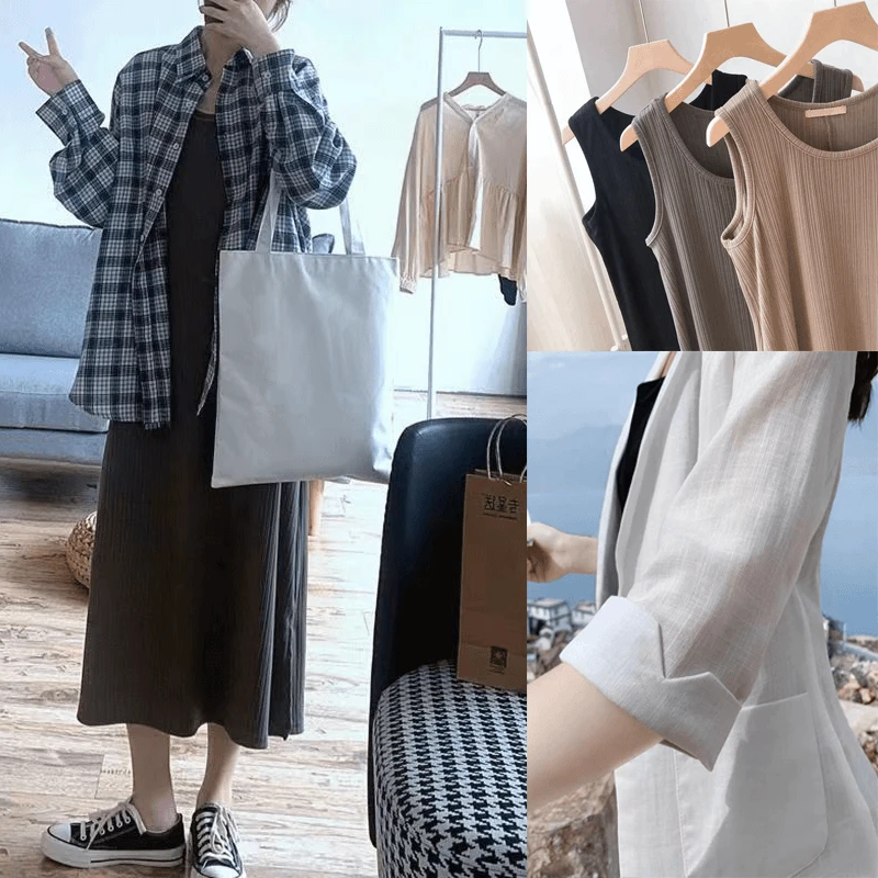 002女裤英乾百货转专属品 春秋格子小衫