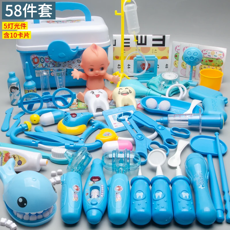 护士医生打针过家家玩具套装医生听诊器护士角色扮演宝宝男孩女孩