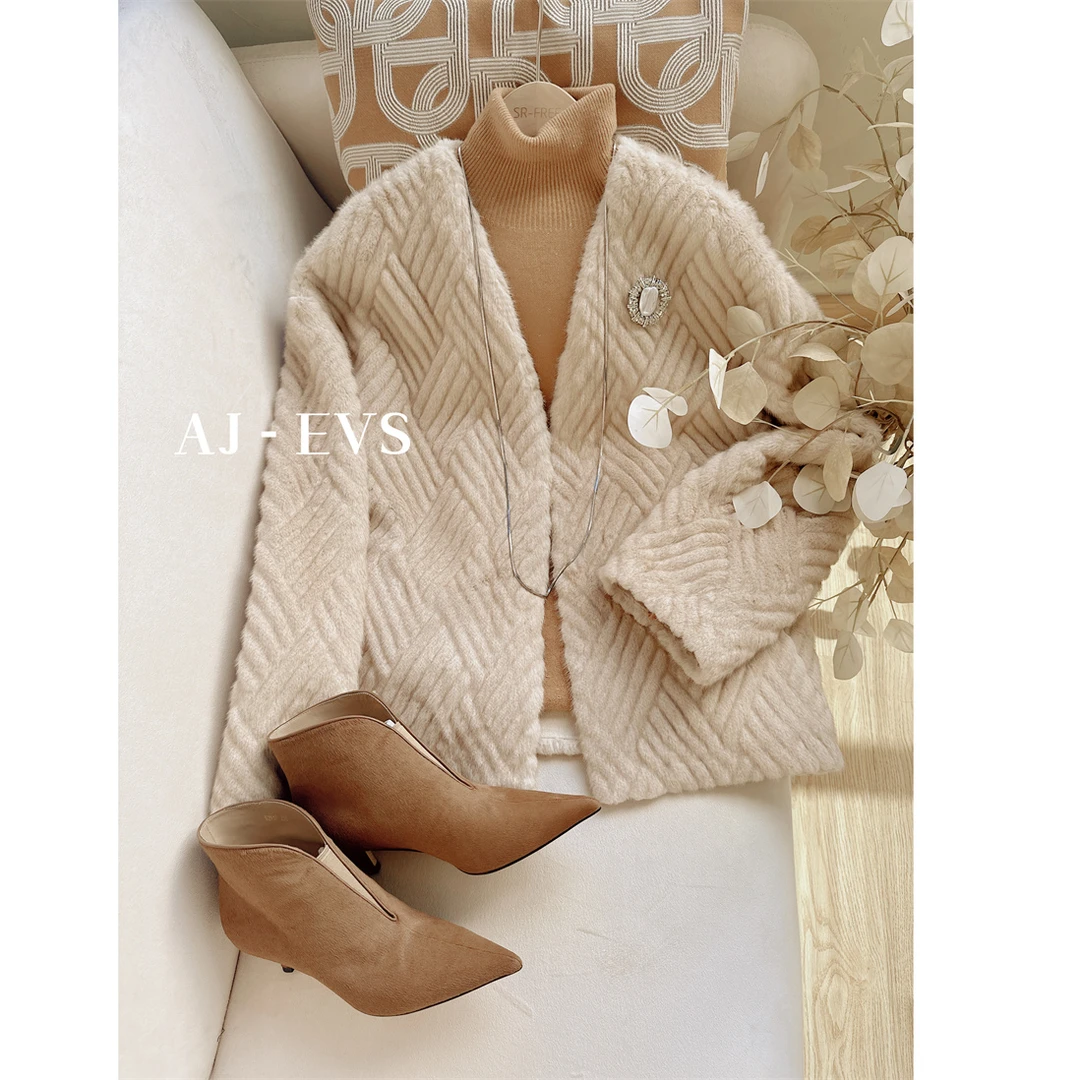 AJ - EVS【暖冬· 奢华进口环保手工款防水D*ao外套】