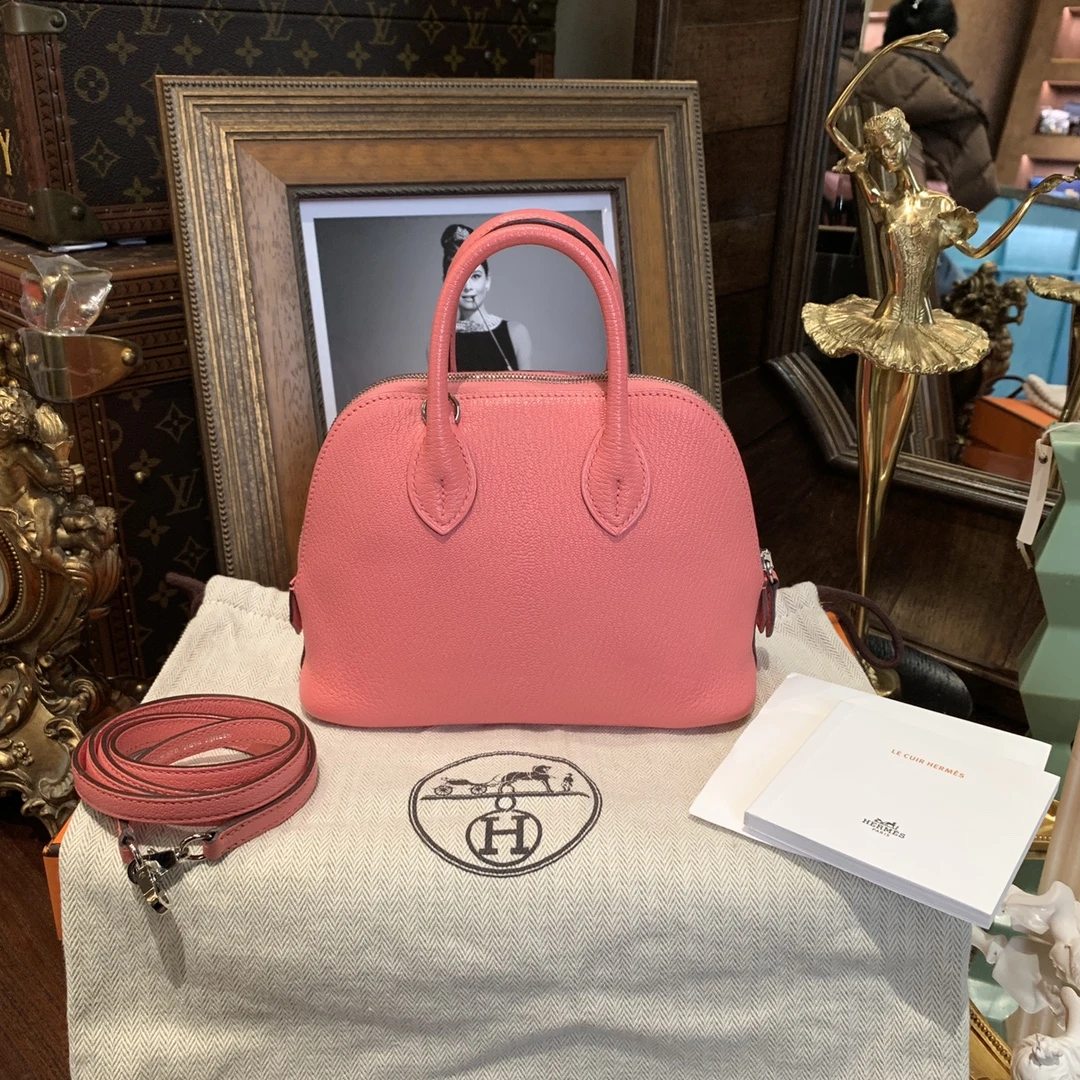 95新 Hermes/爱马仕 /保龄球 mini D刻/sp16802