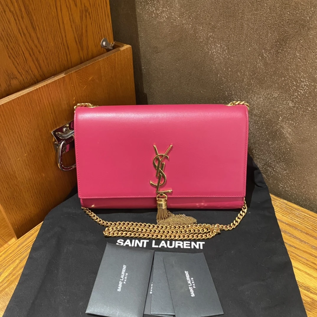 95新 YSL/圣罗兰 /流苏链条包 /sp20245