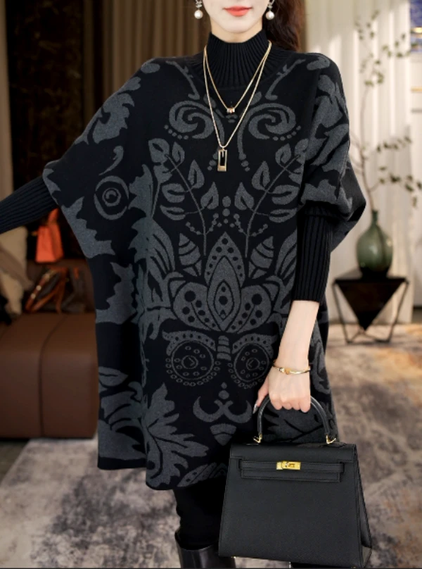 加厚保暖【双子星】春夏必备时尚上档次洋气高档宽松毛衣上衣-3612#