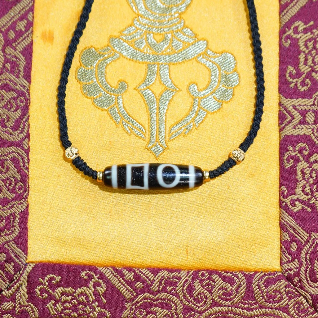 双天地珠珠玛瑙项链