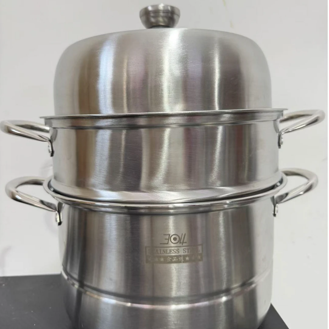 不锈钢【28cm三层蒸锅】各种炉灶通用 有问题联系客服补