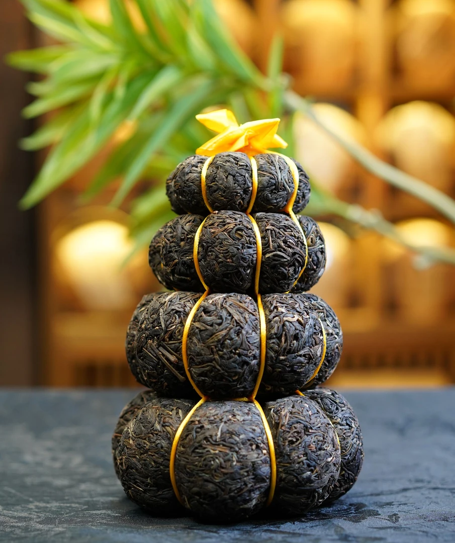 2023年【班章金瓜宝塔】普洱霸主 傲视群雄普洱生茶 1000g