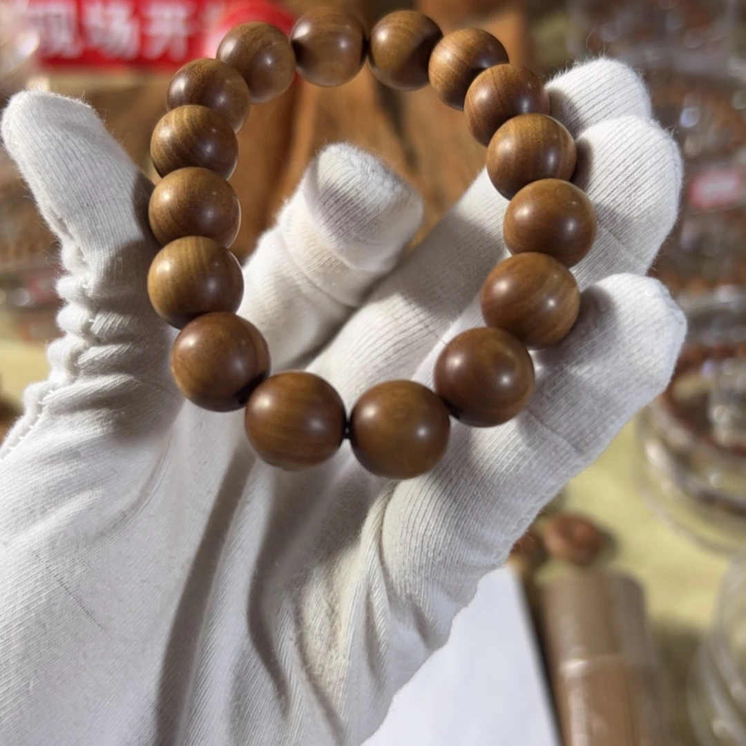 【闪购商品】檀香木手串/手链坚**的定制,1.3顺纹,沉水