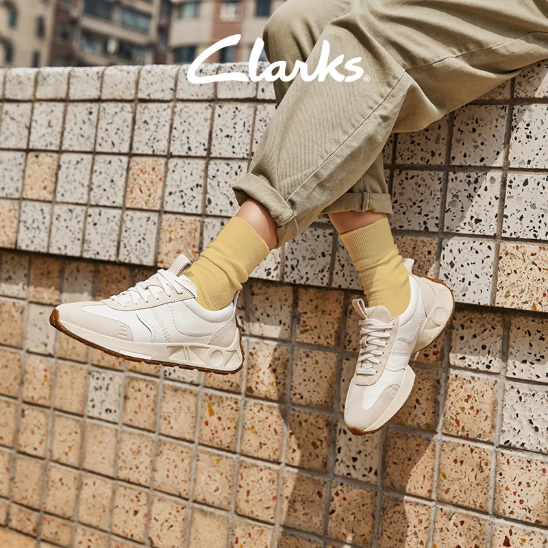 【夏季穿搭】Clarks其乐躁动系列经典复古德训跑鞋女舒适运动鞋