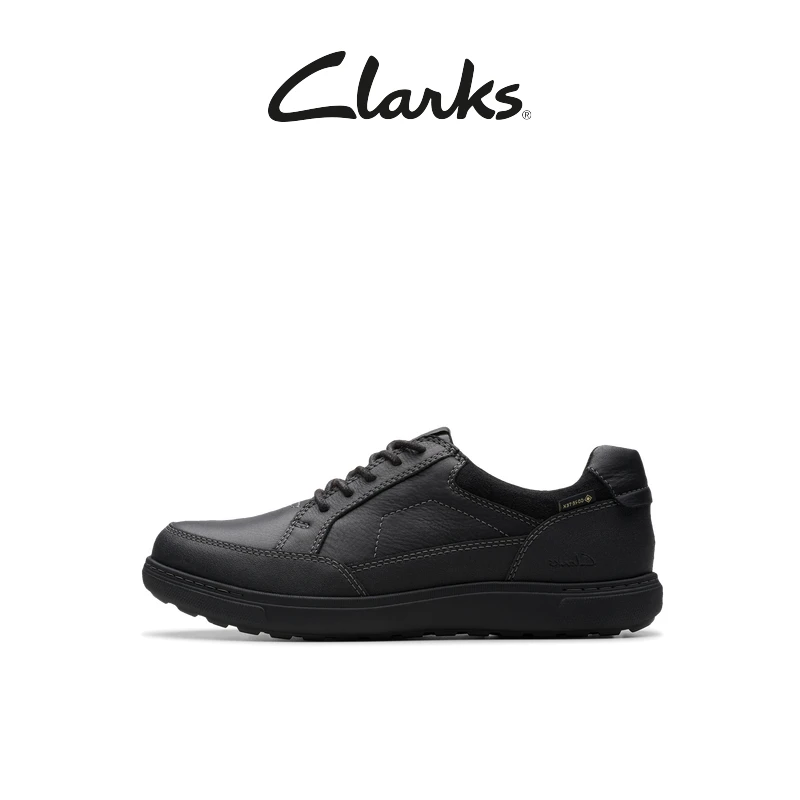 Clarks其乐旅行家系列新品男防水低帮鞋透气简约系带厚底休闲皮鞋