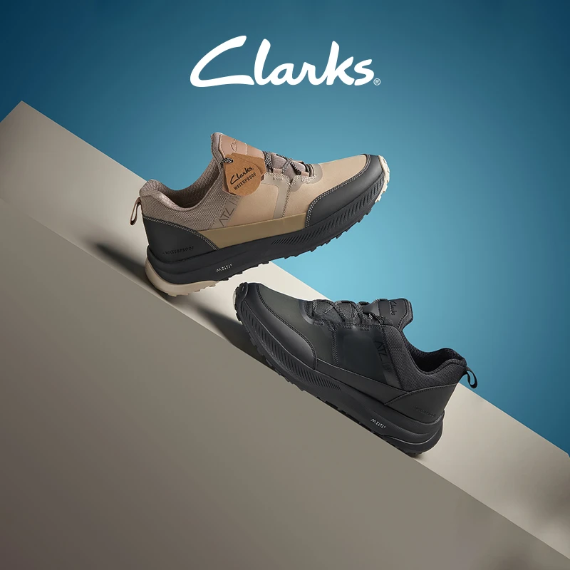 Clarks其乐城市户外系列男士男鞋春秋防水透气防滑耐磨跑步运动鞋