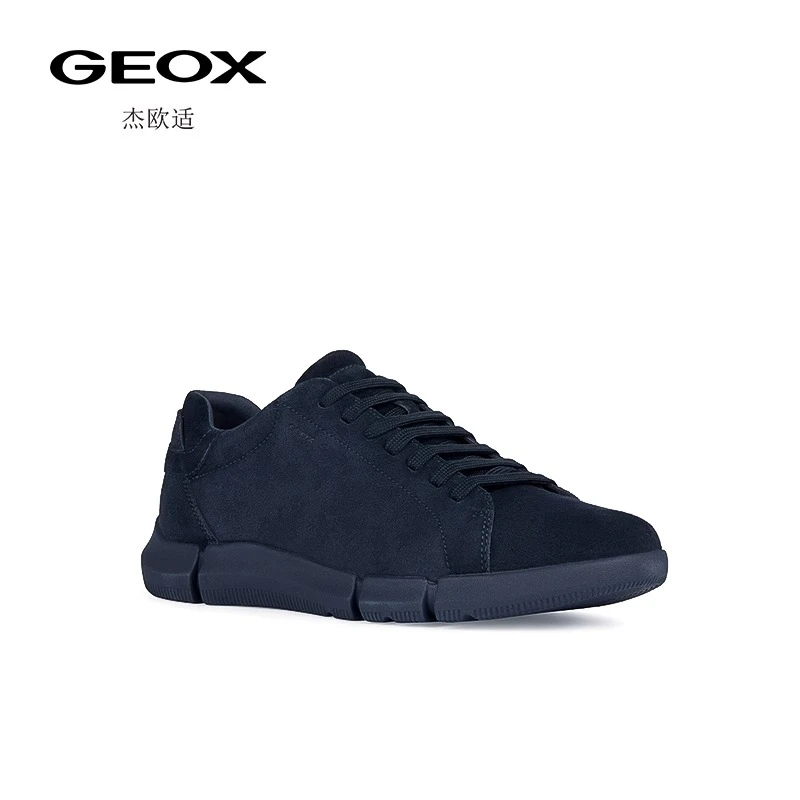 GEOX/杰欧适男鞋百搭时尚透气软底低帮舒适休闲鞋ADACTER U26FFA