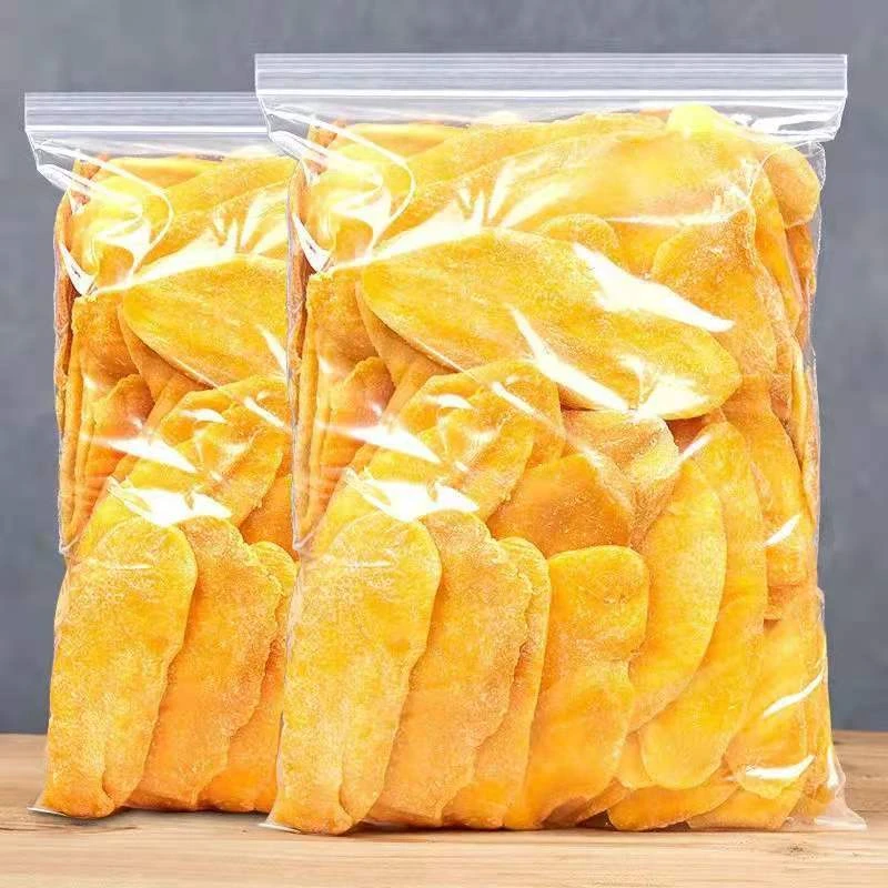 芒果干水果干香甜果脯休闲解馋软糯大果零食袋装新鲜热卖大片制作