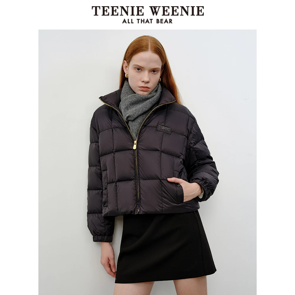 *TeenieWeenie小熊云感零压好羽绒服马卡龙粉面包女TTJD248C12N