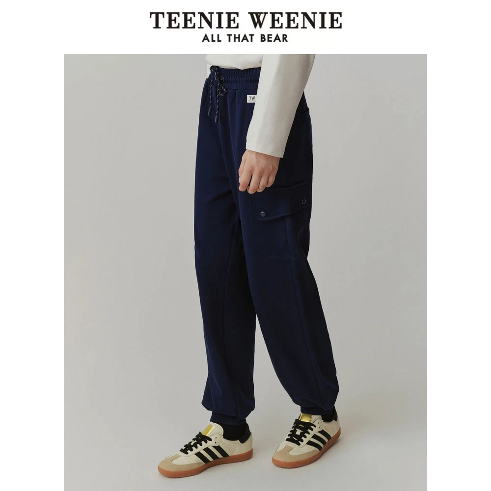 【赵老板专属】TeenieWeenie小熊女装卫裤长裤束脚裤宽松休闲裤0311