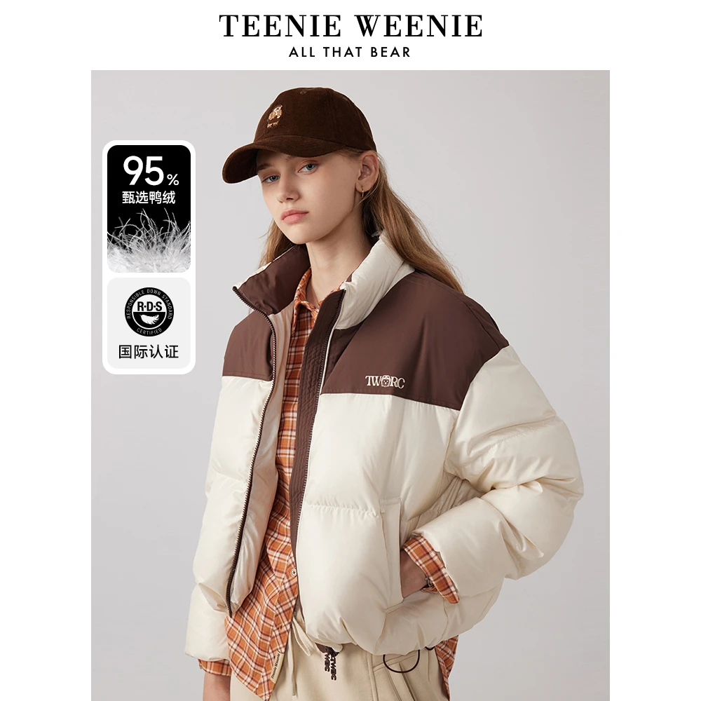 【达播专属】TeenieWeenie小熊鸭绒羽绒服24外套TTJD244T04T