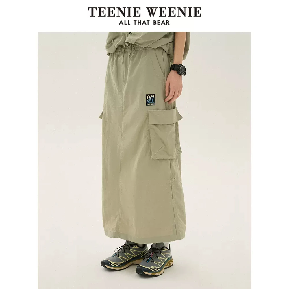 *TeenieWeenie小熊都市趣野双栖彩壳长半裙塔斯隆面料TTWH246416N
