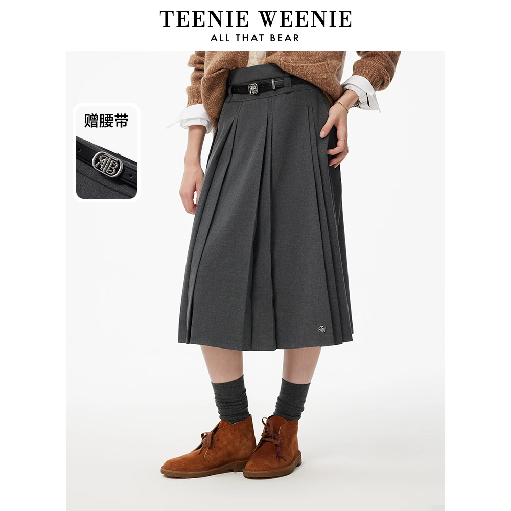 【赵老板专属】TeenieWeenie小熊女装半身裙A字版型甜美裙子0319