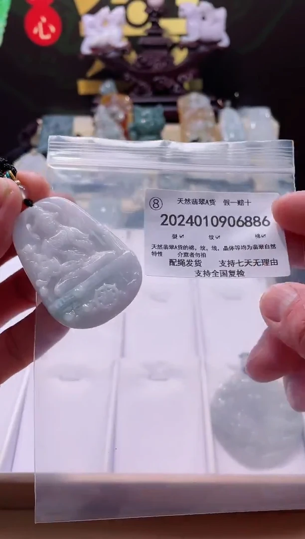 【闪购商品】翡翠颈饰未镶嵌闪购商品8号店2002400100023