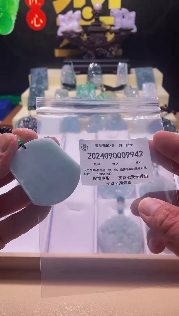 【闪购商品】翡翠颈饰未镶嵌闪购商品8号店2002400100001