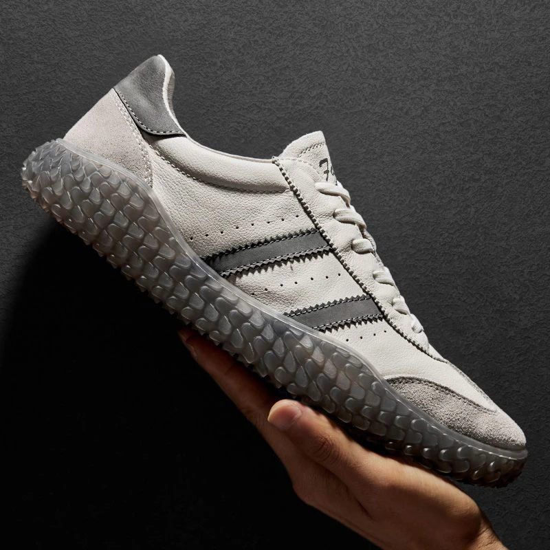 帕达索透气板鞋男士休闲鞋子高颜值真皮小白鞋男220815-DCB软底